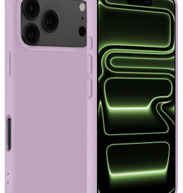 BASEY. BASEY. iPhone 17 Pro Max Hoesje Siliconen - Lila