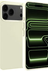 BASEY. BASEY. iPhone 17 Pro Max Hoesje Siliconen - Wit