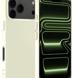 BASEY. BASEY. iPhone 17 Pro Max Hoesje Siliconen - Wit