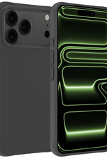 BASEY. BASEY. iPhone 17 Pro Max Hoesje Siliconen - Zwart