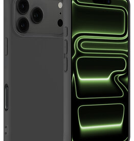BASEY. BASEY. iPhone 17 Pro Max Hoesje Siliconen - Zwart