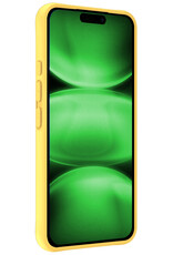 BASEY. BASEY. iPhone 17 Pro Max Hoesje Siliconen - Geel - 2 PACK