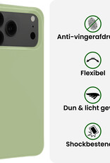 BASEY. BASEY. iPhone 17 Pro Max Hoesje Siliconen - Groen - 2 PACK