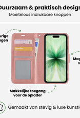 BASEY. BASEY. iPhone 17 Hoesje Bookcase - Rose Goud