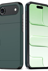 BASEY. BASEY. iPhone Air Hoesje Pashouder Hard - Donker Blauw