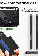 BASEY. BASEY. iPhone Air Hoesje Pashouder Hard - Zwart
