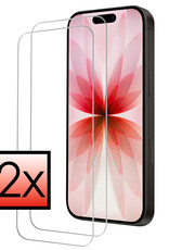 NoXx NoXx iPhone 17 Screenprotector Glas Met Dichte Notch - 2 PACK