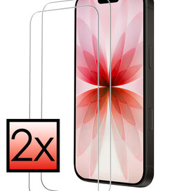 NoXx NoXx iPhone 17 Screenprotector Glas Met Dichte Notch - 2 PACK