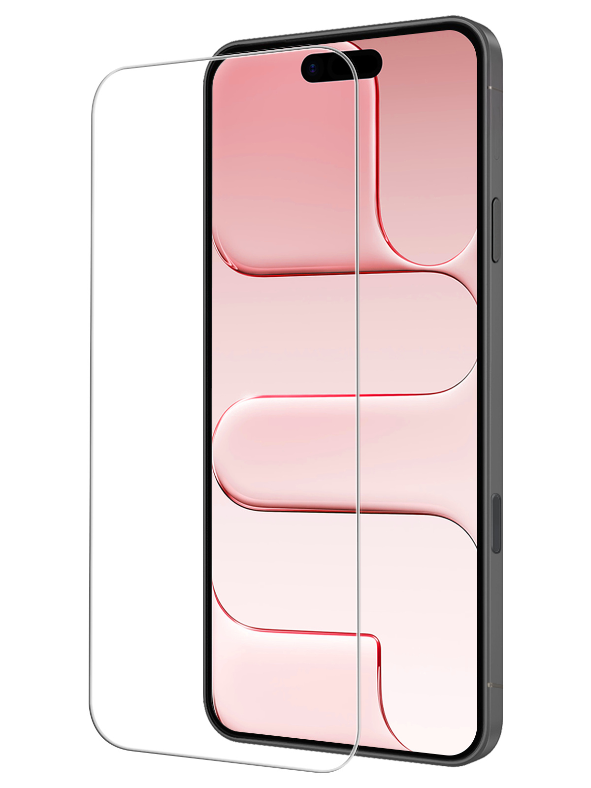 NoXx NoXx iPhone Air Screenprotector Glas Met Dichte Notch