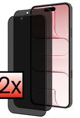 NoXx NoXx iPhone Air Screenprotector Glas Privacy - 2 PACK