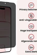 NoXx NoXx iPhone Air Screenprotector Glas Privacy - 3 PACK