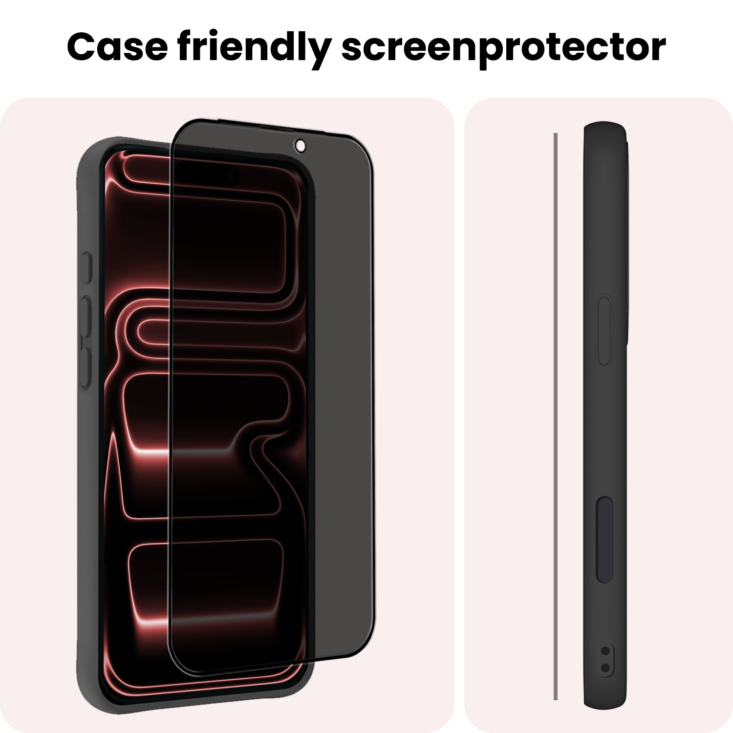 NoXx NoXx iPhone 17 Pro Max Screenprotector Glas Privacy