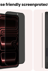 NoXx NoXx iPhone 17 Pro Max Screenprotector Glas Privacy - 2 PACK