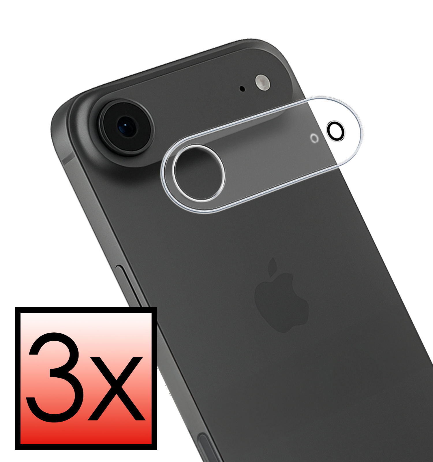NoXx NoXx iPhone Air Camera Screenprotector - 3 PACK