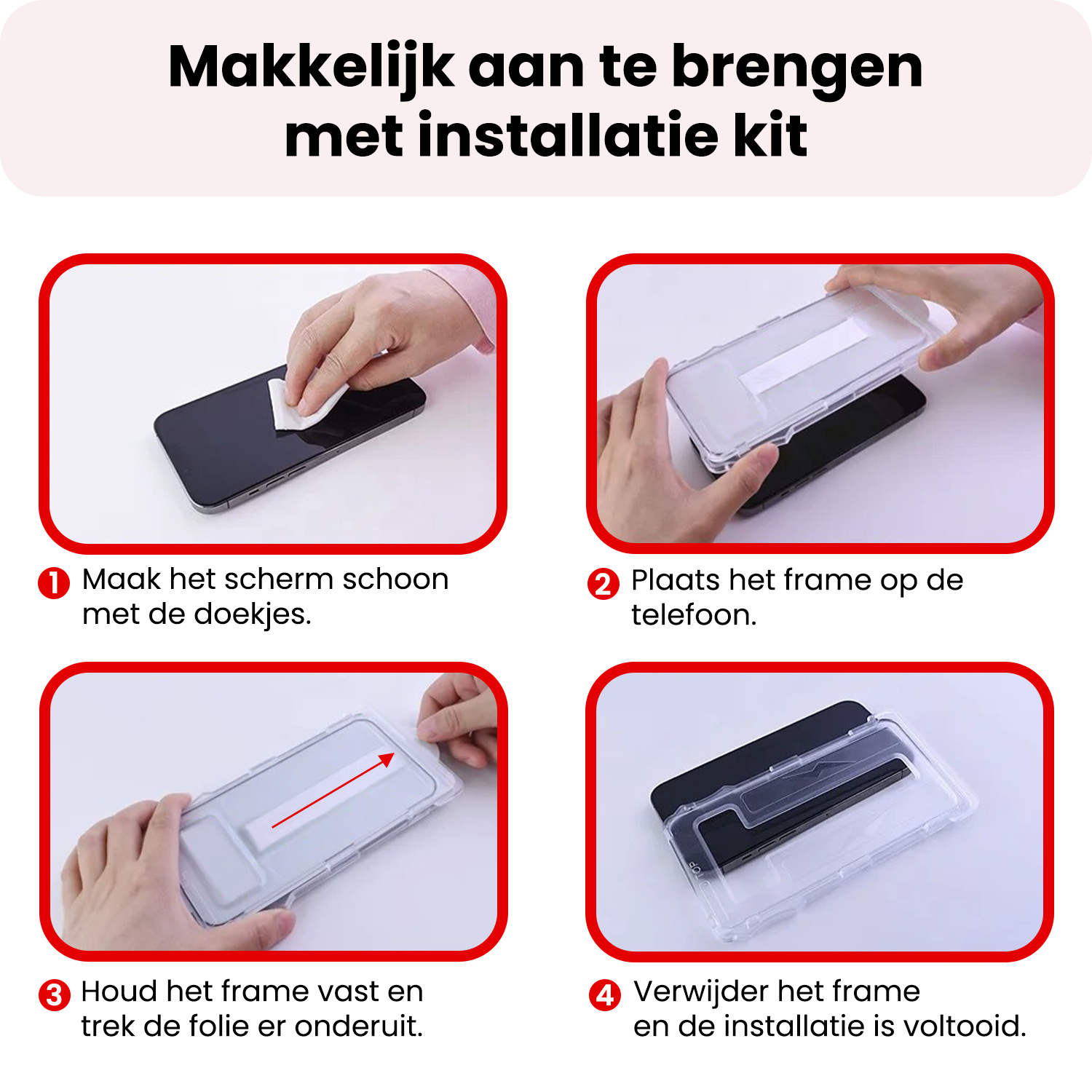 NoXx NoXx iPhone 17 Pro Hybrid Screenprotector