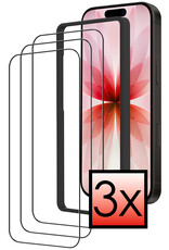 NoXx NoXx iPhone 17 Screenprotector Met Installieframe - 3 PACK