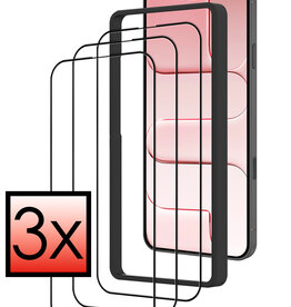 NoXx NoXx iPhone Air Screenprotector Met Installieframe - 3 PACK