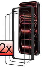 NoXx NoXx iPhone 17 Pro Max Screenprotector Met Installieframe - 2 PACK
