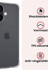 NoXx NoXx iPhone 17 Hoesje Shockproof Met Screenprotector Met Dichte Notch