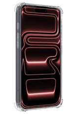 NoXx NoXx iPhone 17 Pro Hoesje Shockproof - Transparant