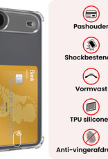 NoXx NoXx iPhone Air Hoesje Pashouder Met Screenprotector