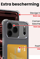 NoXx NoXx iPhone 17 Pro Max Hoesje Pashouder