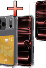 NoXx NoXx iPhone 17 Pro Max Hoesje Pashouder Met Screenprotector