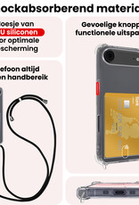 NoXx NoXx iPhone Air Hoesje Pashouder met Koord - 2 PACK