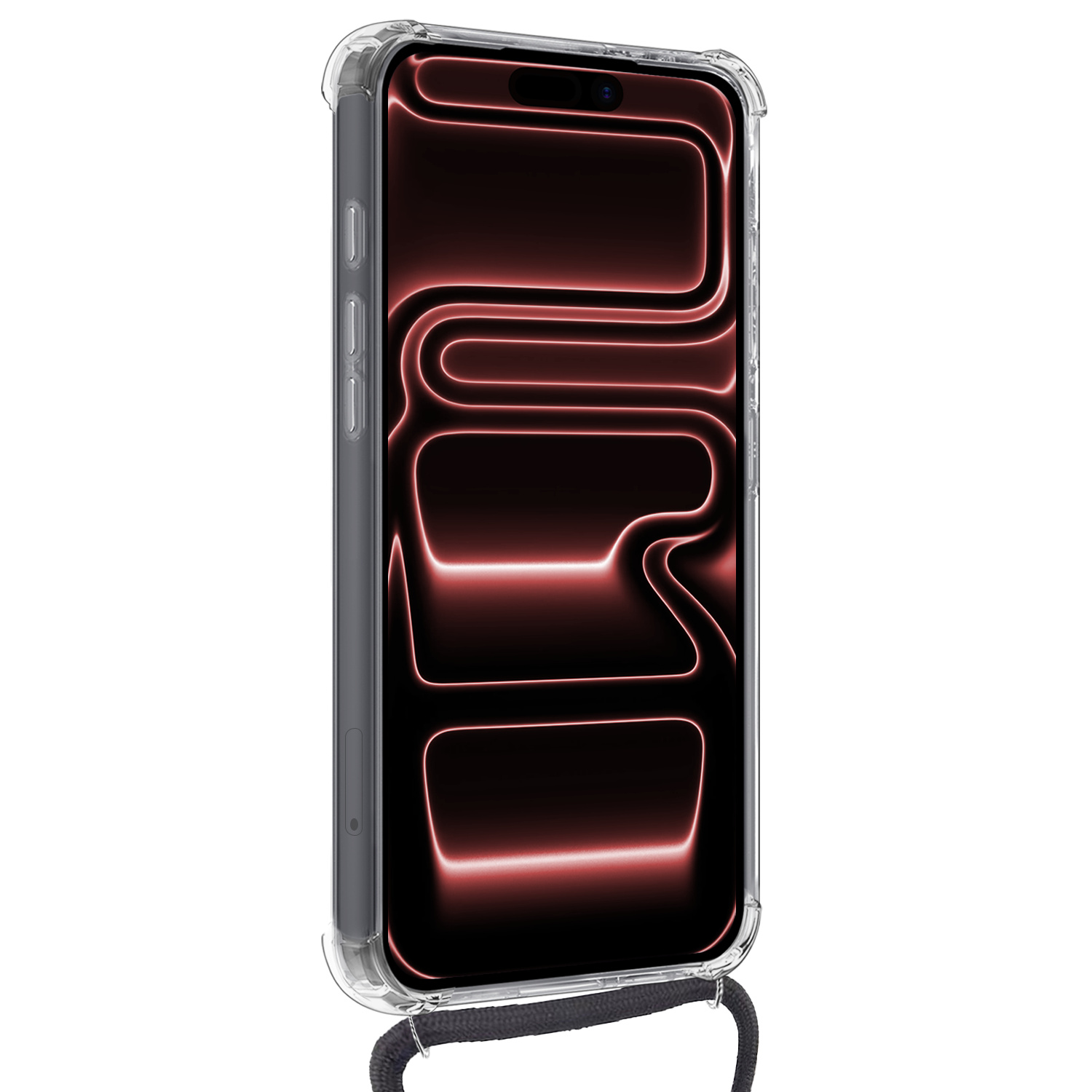 NoXx NoXx iPhone 17 Pro Hoesje Pashouder met Koord