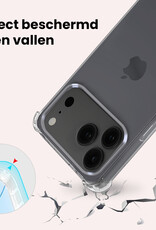 NoXx NoXx iPhone 17 Pro Max Magsafe Hoesje Transparant Met 2x Screenprotector