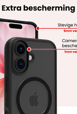 NoXx NoXx iPhone 17 Magsafe Hoesje - Zwart