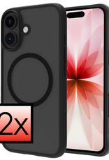 NoXx NoXx iPhone 17 Magsafe Hoesje - Zwart - 2 PACK