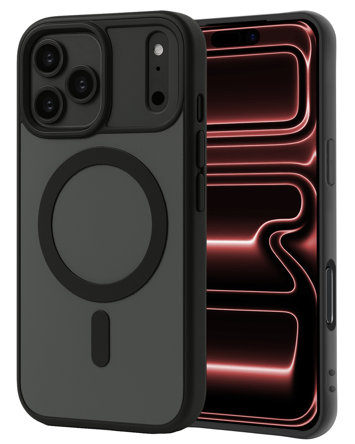 NoXx NoXx iPhone 17 Pro Magsafe Hoesje - Zwart