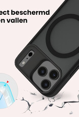 NoXx NoXx iPhone 17 Pro Magsafe Hoesje Zwart Met 2x Screenprotector