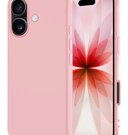 NoXx NoXx iPhone 17 Hoesje Siliconen - Lichtroze