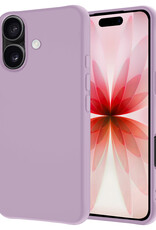 NoXx NoXx iPhone 17 Hoesje Siliconen - Lila