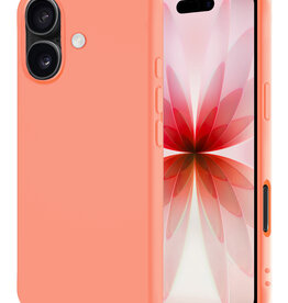 NoXx NoXx iPhone 17 Hoesje Siliconen - Perzik