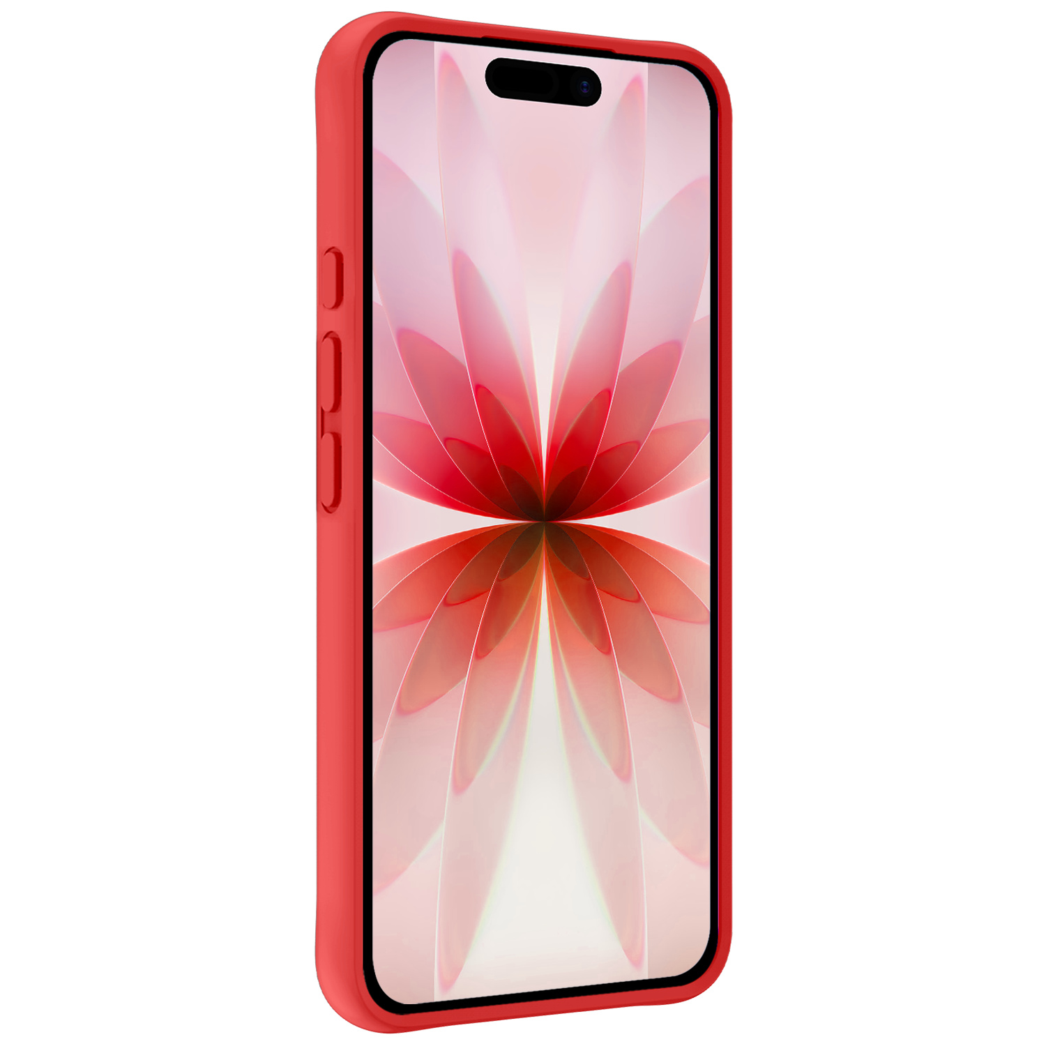 NoXx NoXx iPhone 17 Hoesje Siliconen - Rood