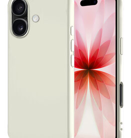 NoXx NoXx iPhone 17 Hoesje Siliconen - Wit