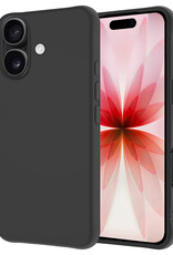 NoXx NoXx iPhone 17 Hoesje Siliconen - Zwart