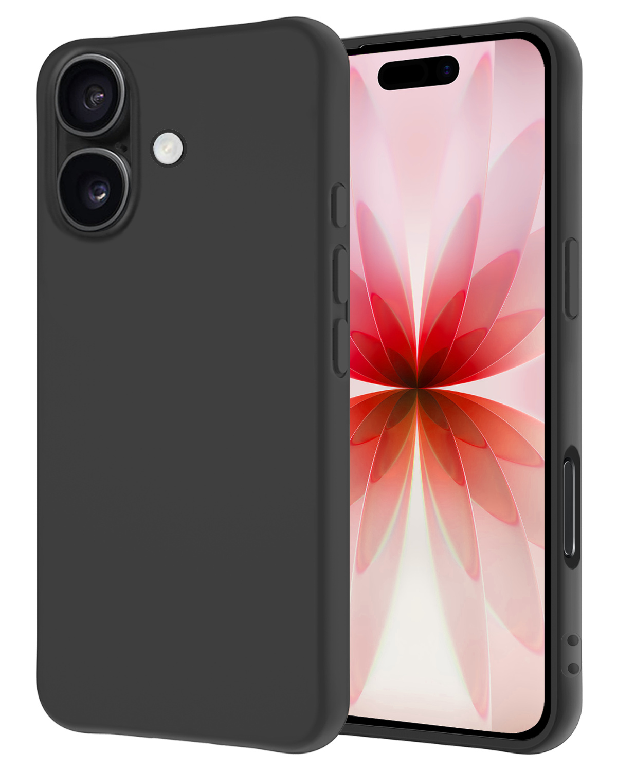 NoXx NoXx iPhone 17 Hoesje Siliconen - Zwart