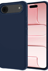 NoXx NoXx iPhone Air Hoesje Siliconen - Donkerblauw