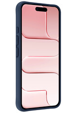 NoXx NoXx iPhone Air Hoesje Siliconen - Donkerblauw