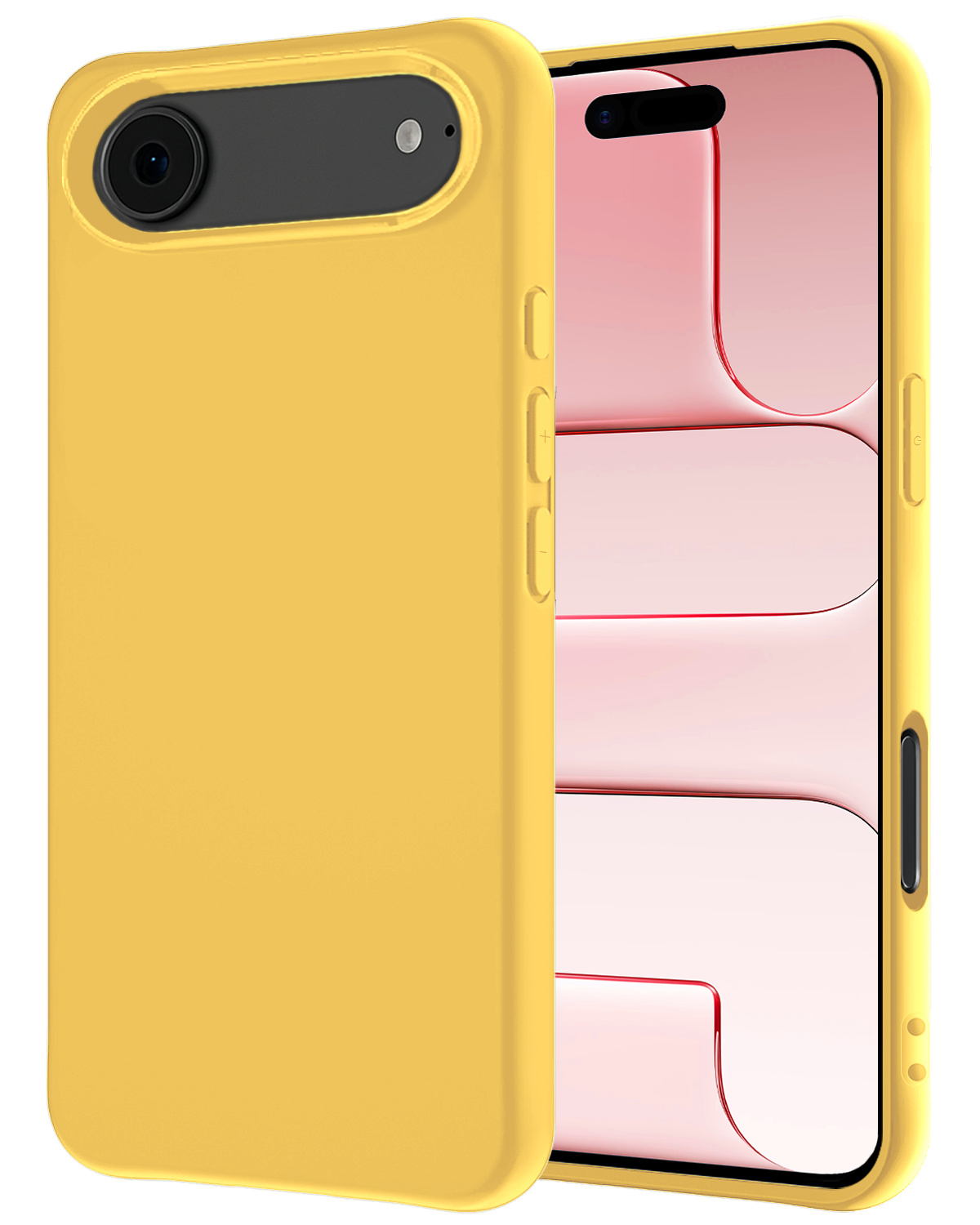 NoXx NoXx iPhone Air Hoesje Siliconen - Geel