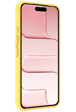 NoXx NoXx iPhone Air Hoesje Siliconen - Geel