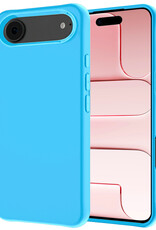 NoXx NoXx iPhone Air Hoesje Siliconen - Lichtblauw