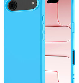 NoXx NoXx iPhone Air Hoesje Siliconen - Lichtblauw