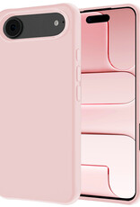 NoXx NoXx iPhone Air Hoesje Siliconen - Lichtroze