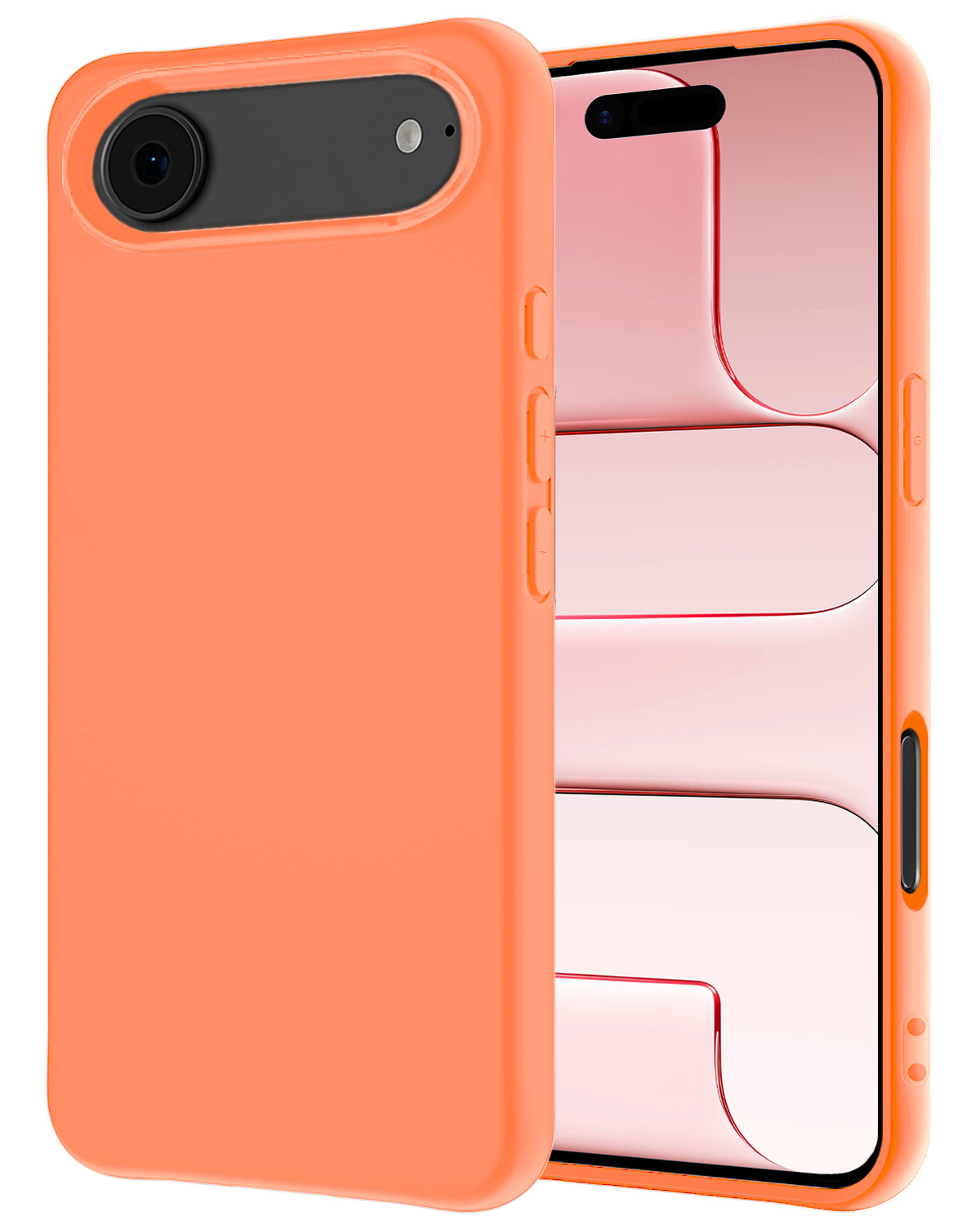 NoXx NoXx iPhone Air Hoesje Siliconen - Perzik