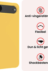 NoXx NoXx iPhone Air Hoesje Siliconen - Geel - 2 PACK